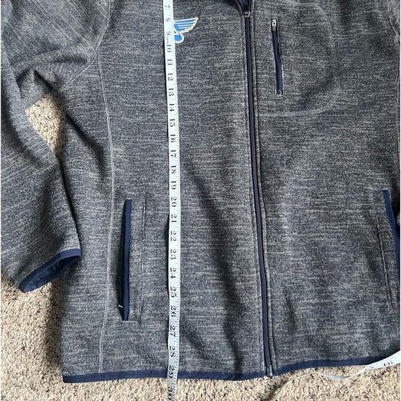 Johnnie-O Full Zip Fleece Jacket XL St. Louis Blues Hockey NHL - Picture 6 of 6